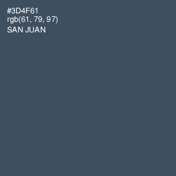 #3D4F61 - San Juan Color Image